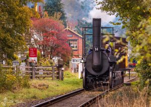 Locomotion No.1 At New Bridge NYMR