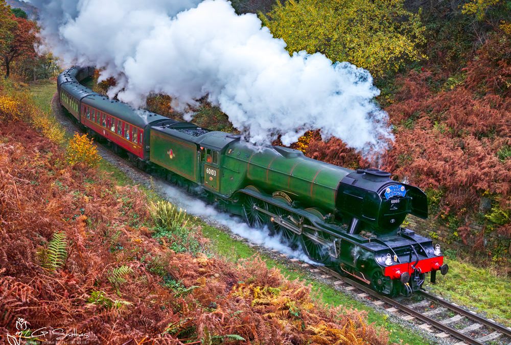 Flying Scotsman Prints From The NYMR