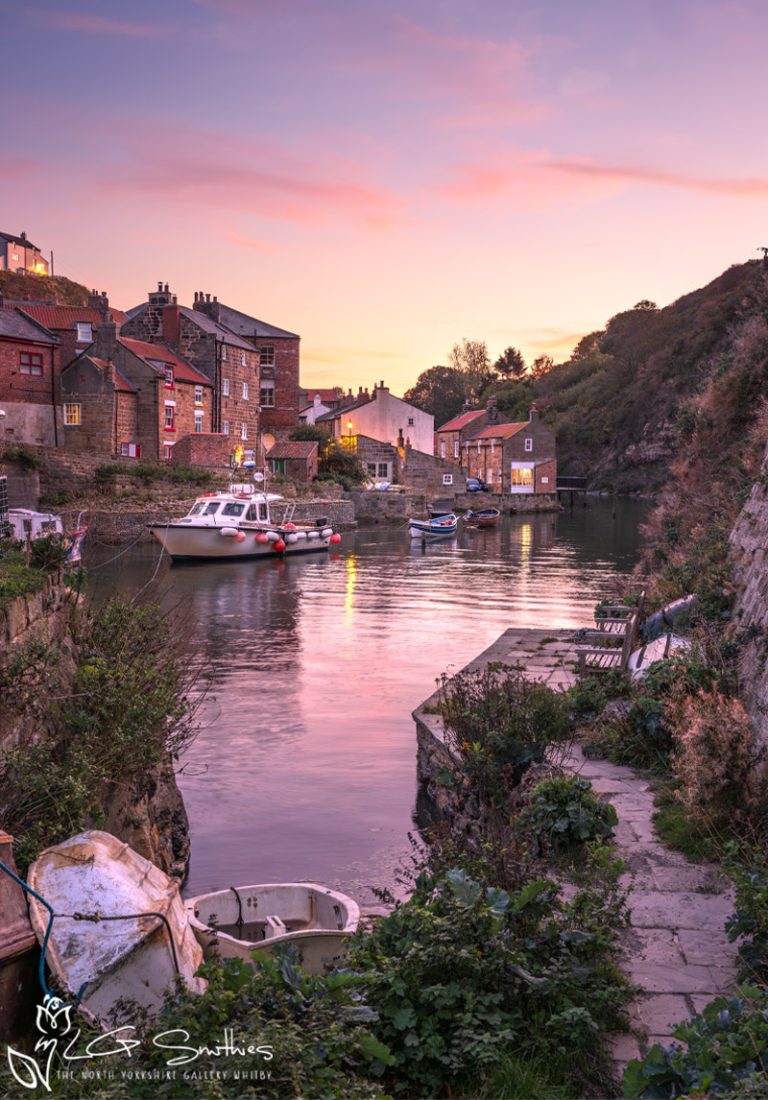 Cowbar View Across Staithes Beck
