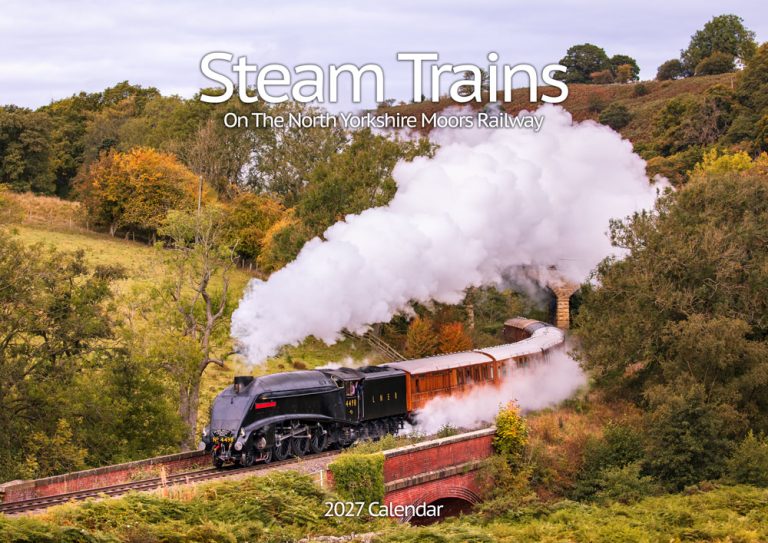 Steam Trains On The North Yorkshire Moors Railway 2027 Calendar Cover