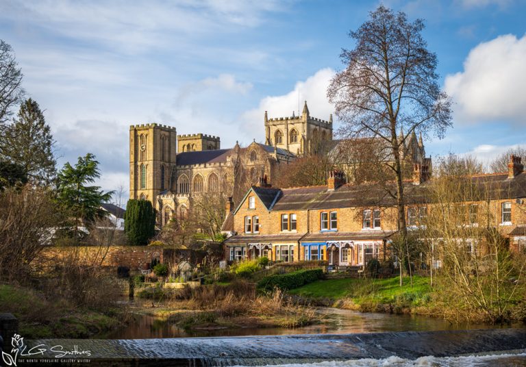 Ripon Cathedral from The Water Rat, North Yorkshire