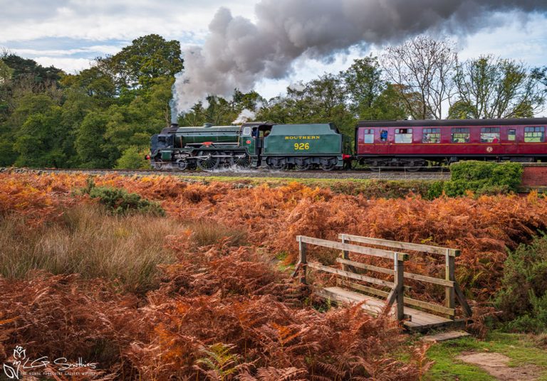 Autumn Steam with Repton at Darnholm on the North Yorkshire Moors Railway