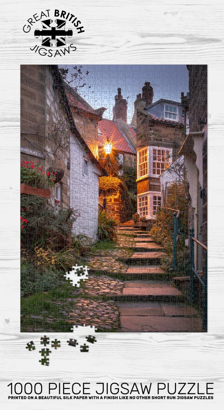 Robin Hoods Bay 1000 Piece Jigsaw