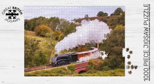 Sir Nigel Gresley At Darnholme NYMR 1000 Piece Jigsaw