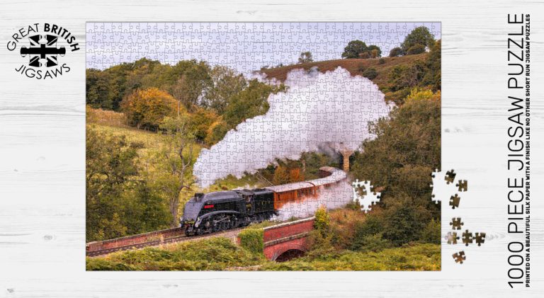 Sir Nigel Gresley At Darnholme NYMR 1000 Piece Jigsaw