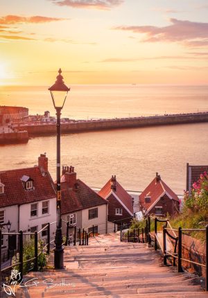 The 199 Steps Whitby UK