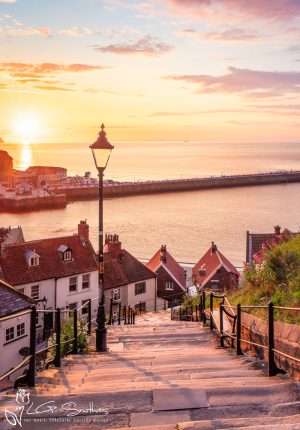 Whitby Steps On The Yorkshire Coast