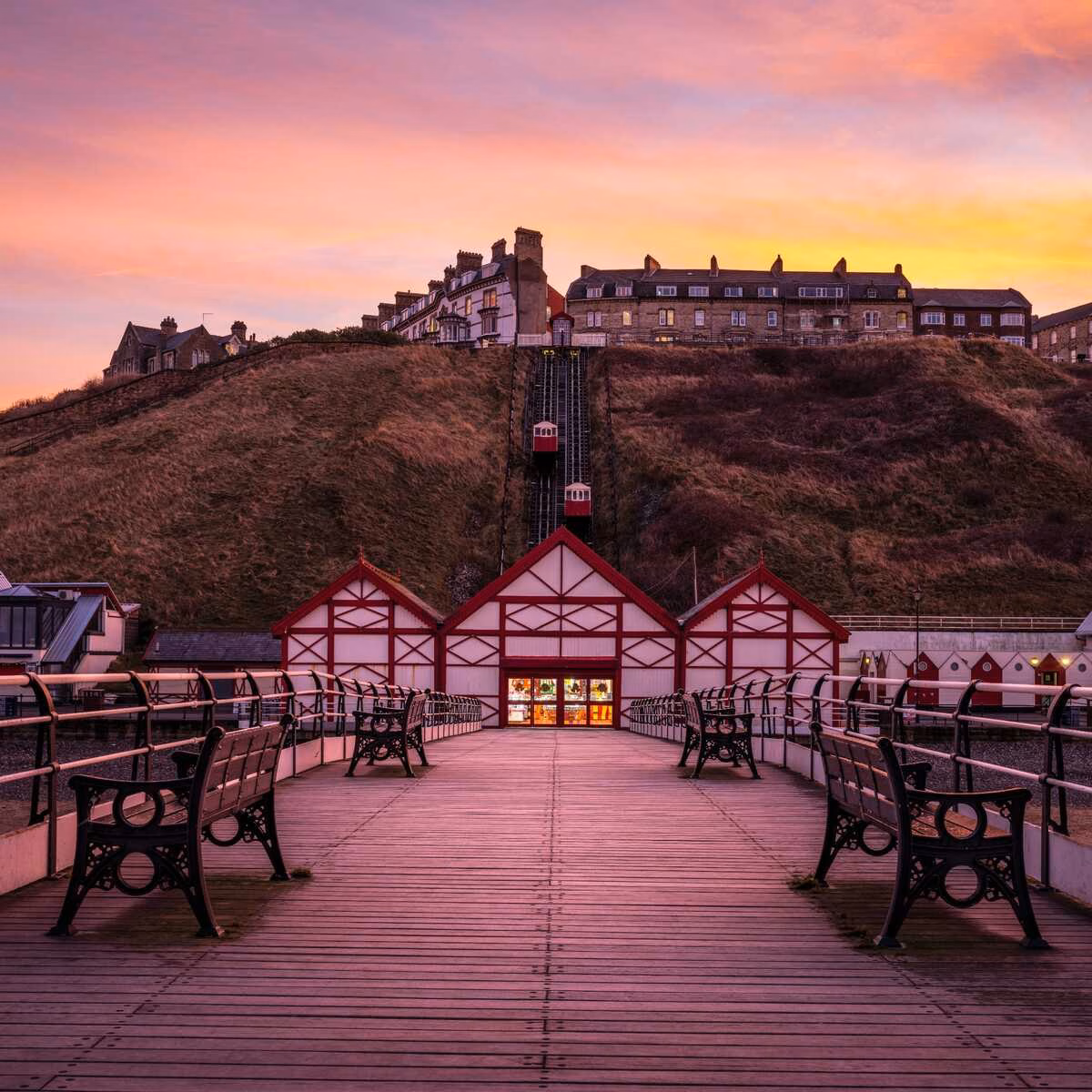 Saltburn Looking Back 2021 Glass Coaster 2 Saltburn Looking Back 2021 Glass Coaster Design