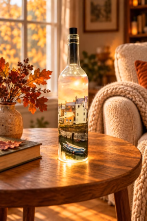 Staithes Light Up Bottle Lit