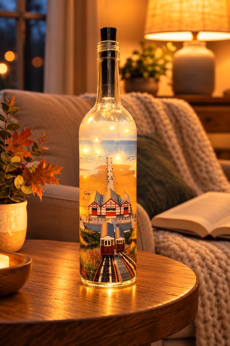 Summers Evening At Saltburn Bottle