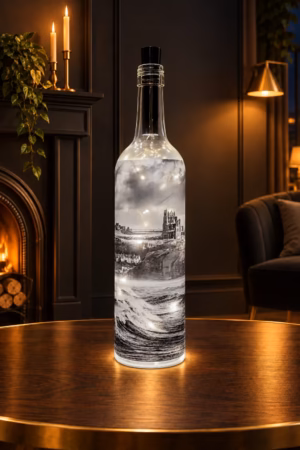 Stormy Abbey Light Up Bottle Lit